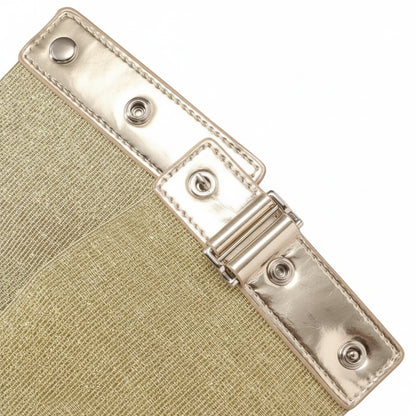 Ceinture corset doré pour femme