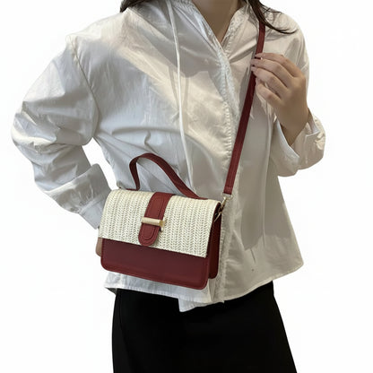 Sac à main color block style streetwear pour femme