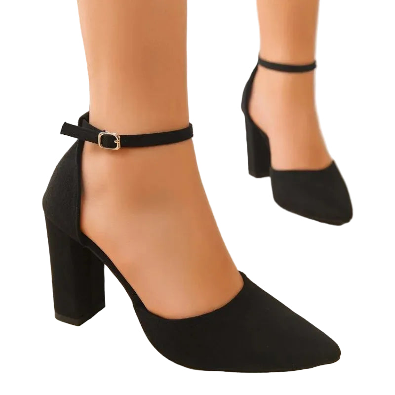 Escarpins à bout pointu style coréen pour femme – Élégants et tendance
