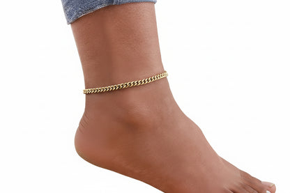 Chaîne de Cheville Serpent – Bracelet d’été ajustable
