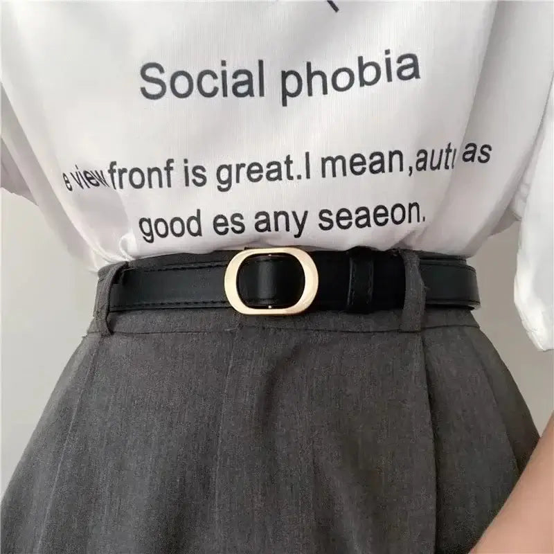 Ceinture en cuir élégante – Ajustement parfait sans trous visibles