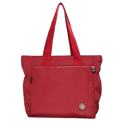 Grand Sac Cabas en Nylon Femme – Fourre-Tout Grande Capacité pour Shopping