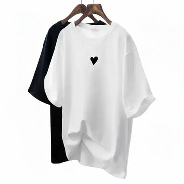 T-shirt Oversize Minimal – Basique Uni Femme