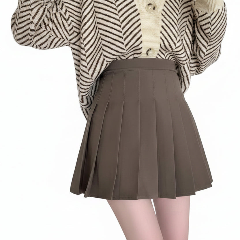 Mini Jupe Plissée Femme Printemps Été – Style Chic et Décontracté