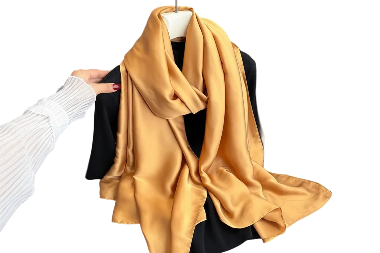 Écharpe Foulard 100% soie pour femme