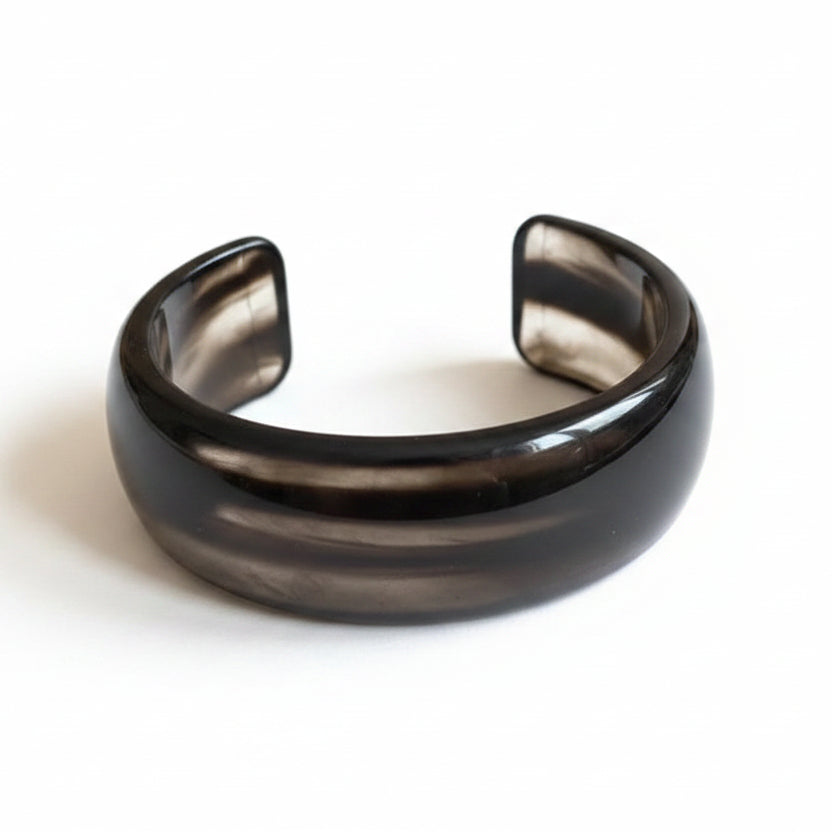 Bracelet Ondulé Bold – Résine épaisse pour femme