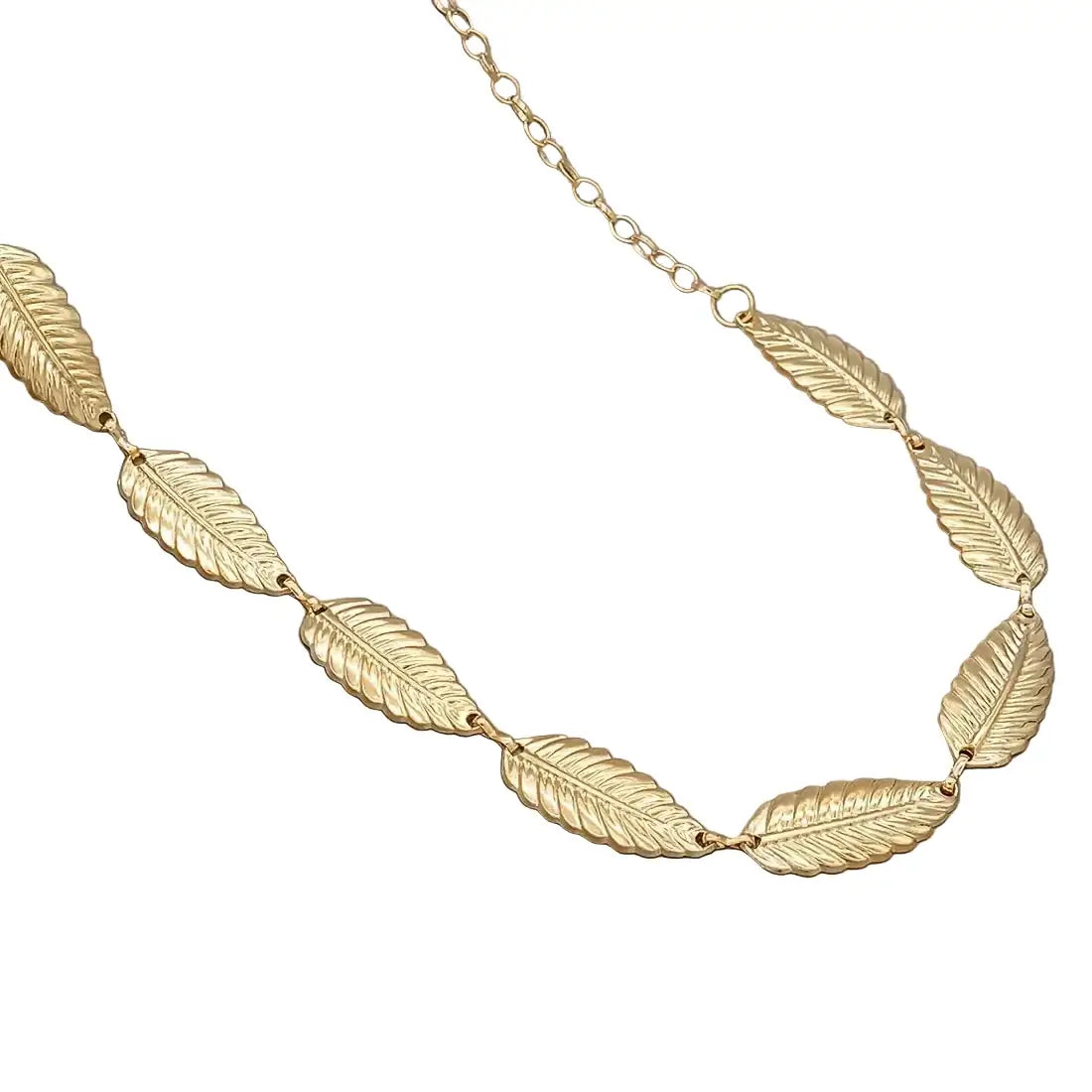 Ceinture Chaîne Feuille Élégance