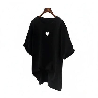 T-shirt Oversize Minimal – Basique Uni Femme