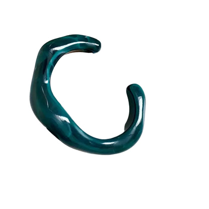 Bracelet Ondulé Bold – Résine épaisse pour femme