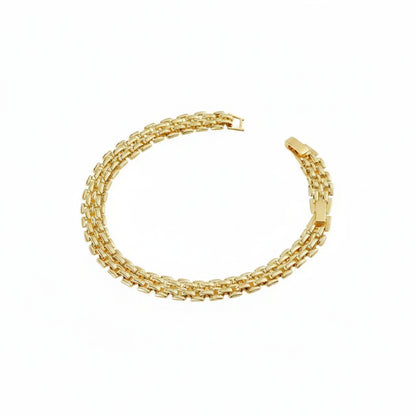 Chaîne de Cheville Dorée – Acier inoxydable plaqué or 18K