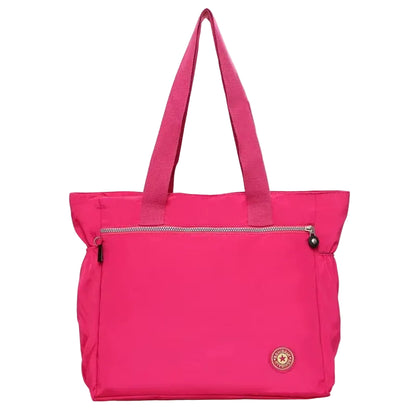 Grand Sac Cabas en Nylon Femme – Fourre-Tout Grande Capacité pour Shopping